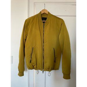 Gold Zara Bomber Jacket